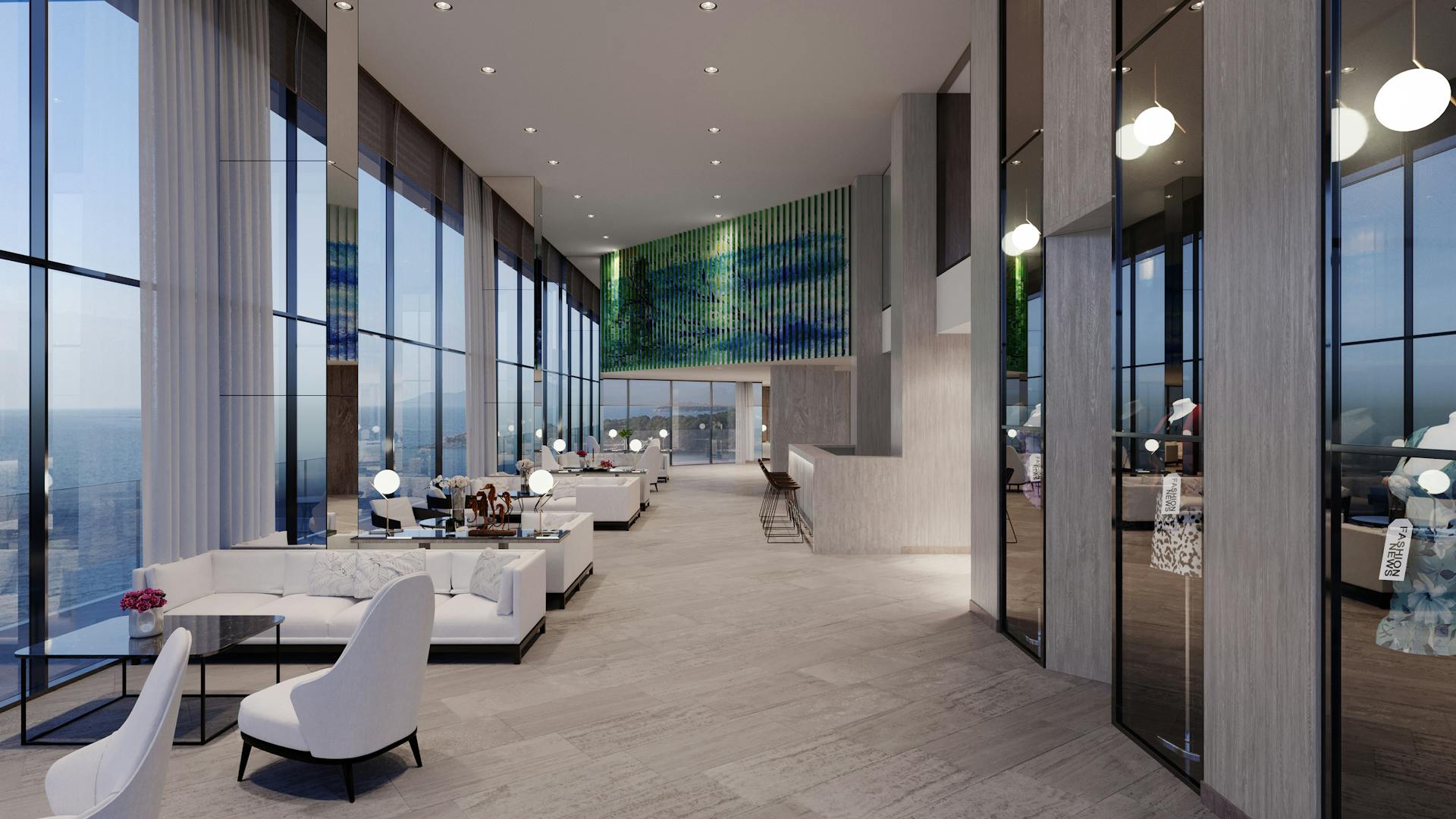 Floor-to-Ceiling Windows