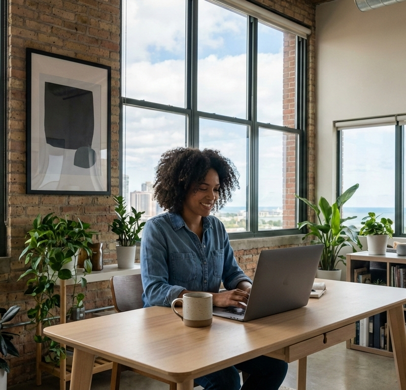 renting as a self-employed person Chicago