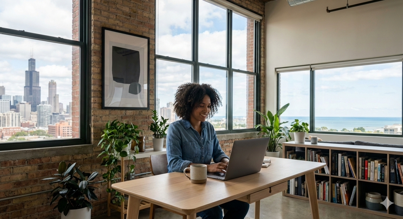 renting as a self-employed person Chicago